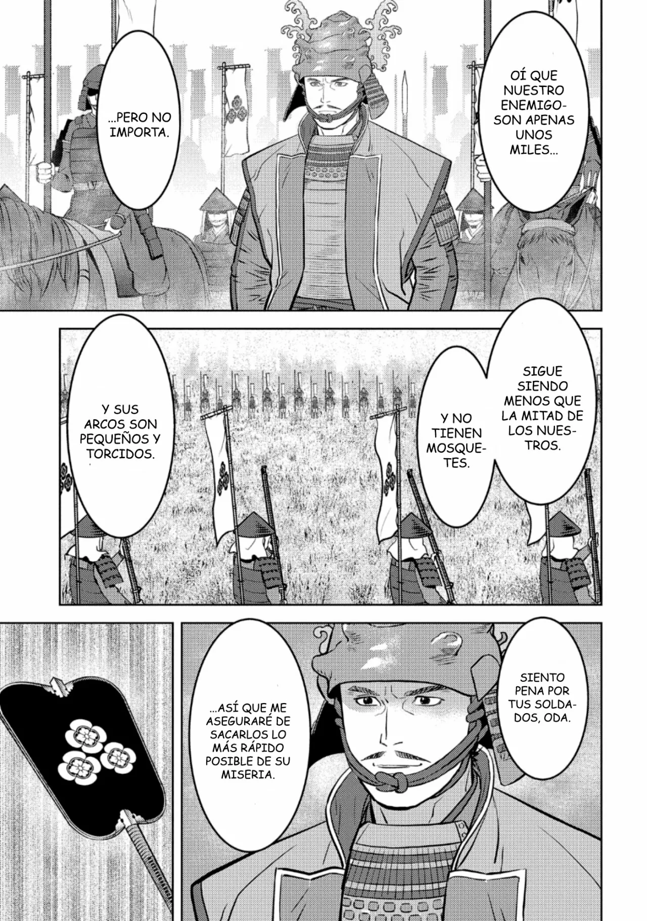 Sengoku Komachi Kuroutan: Noukou Giga Capítulo 49 - Page 8
