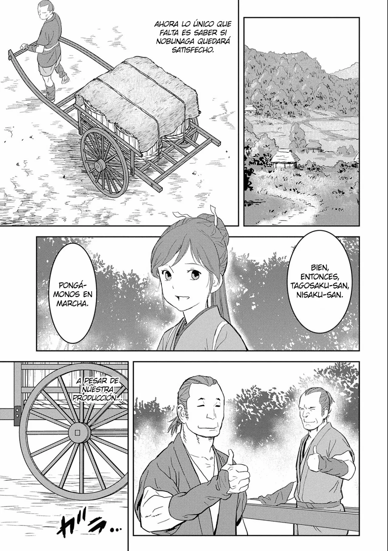 Sengoku Komachi Kuroutan: Noukou Giga Capítulo 5 - Page 5