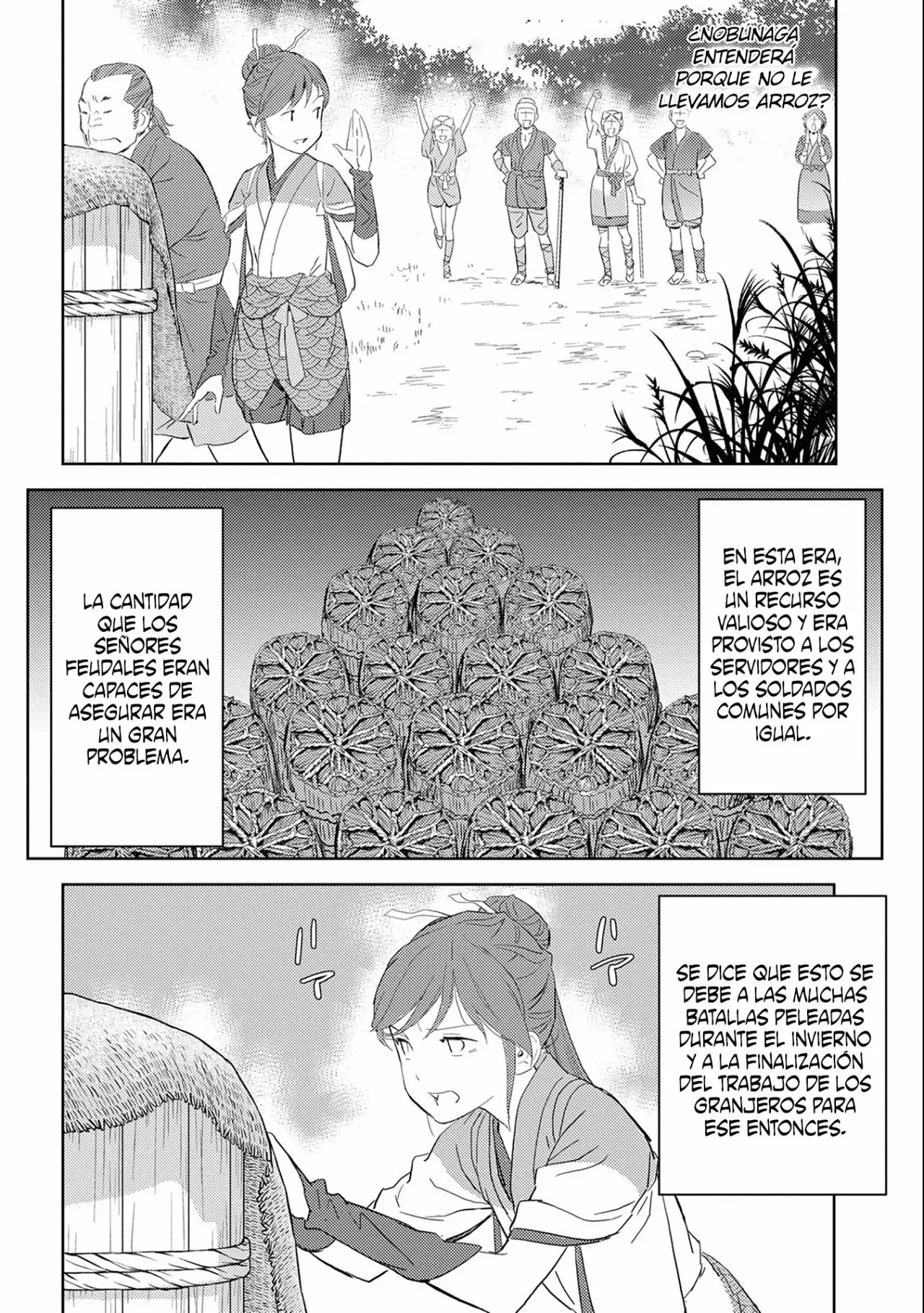 Sengoku Komachi Kuroutan: Noukou Giga Capítulo 5 - Page 6