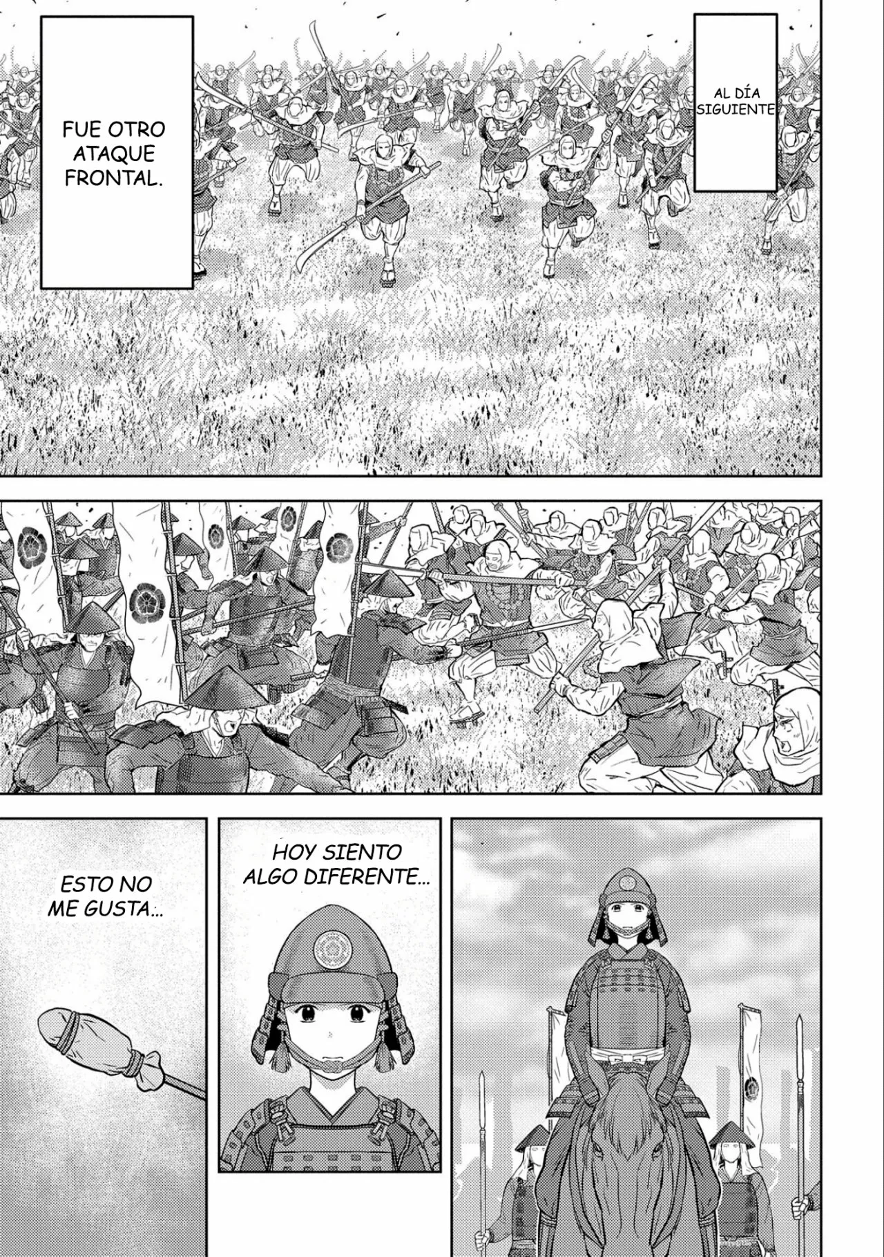 Sengoku Komachi Kuroutan: Noukou Giga Capítulo 50 - Page 24