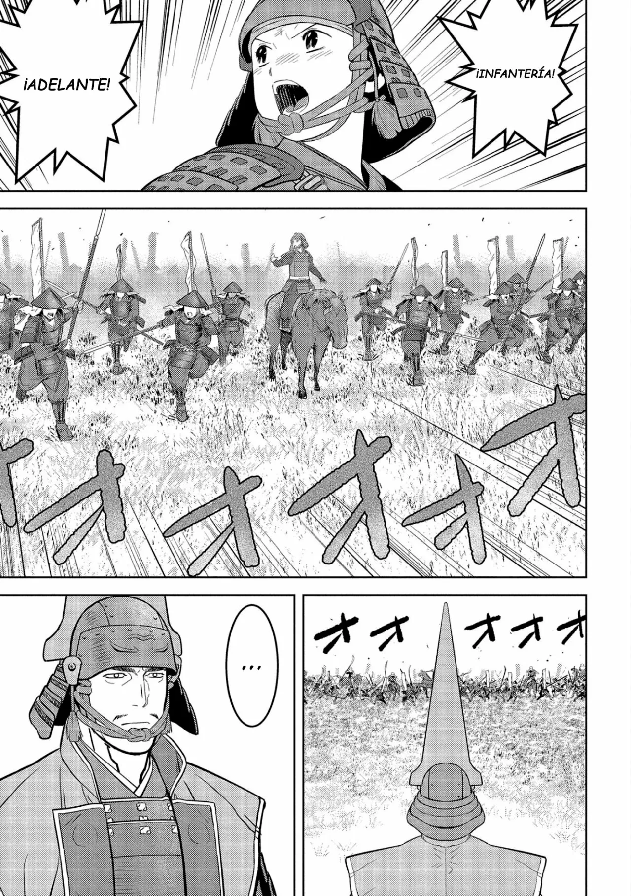 Sengoku Komachi Kuroutan: Noukou Giga Capítulo 50 - Page 4