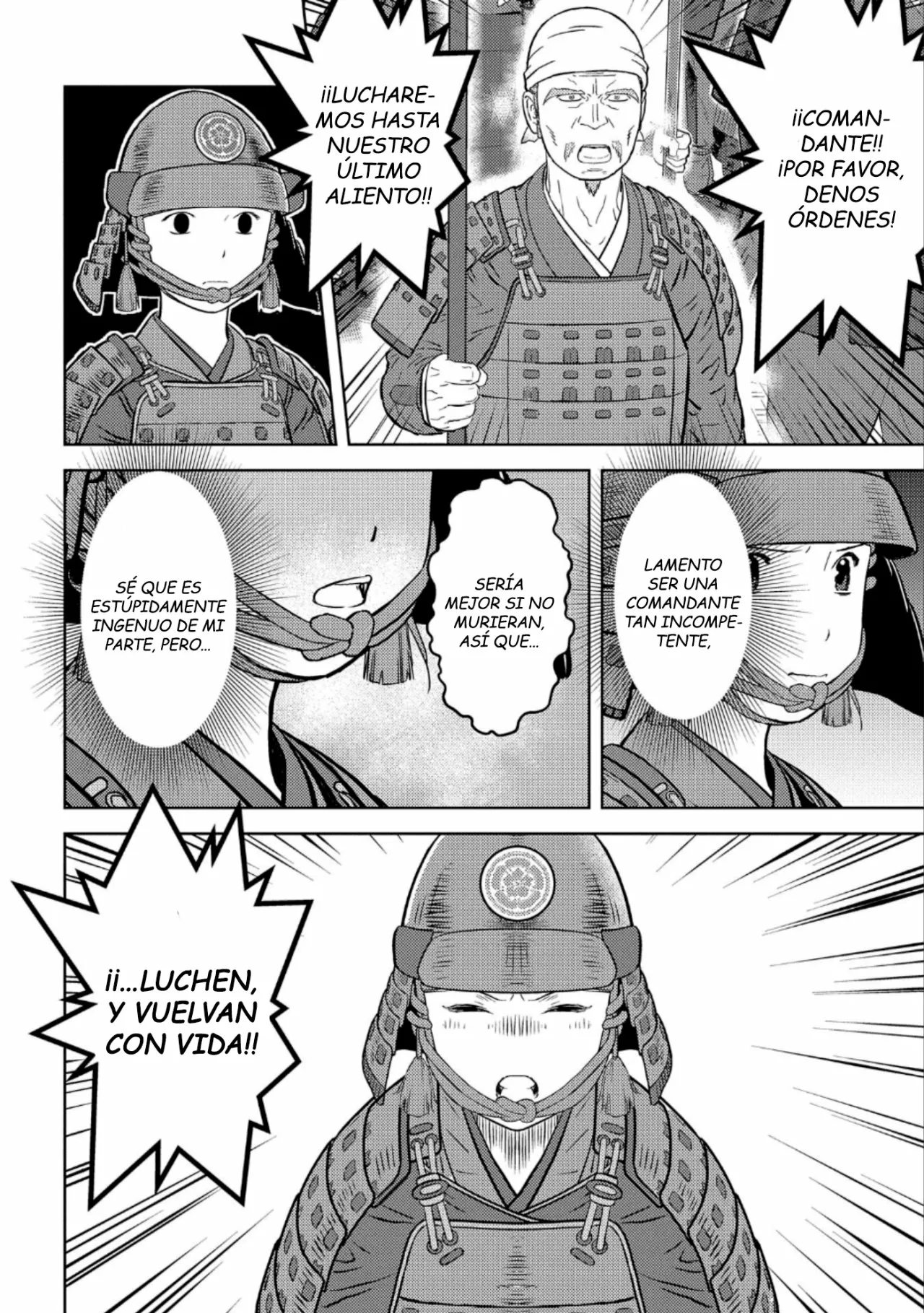 Sengoku Komachi Kuroutan: Noukou Giga Capítulo 51 - Page 19