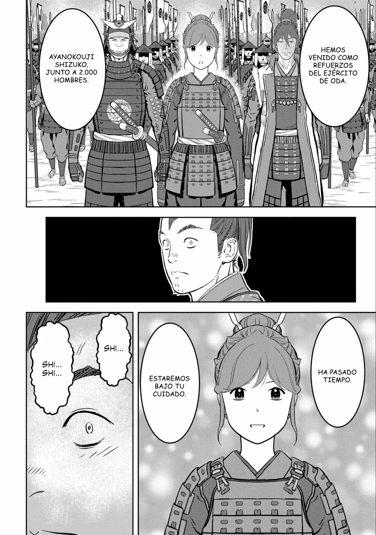 Sengoku Komachi Kuroutan: Noukou Giga Capítulo 54 - Page 24