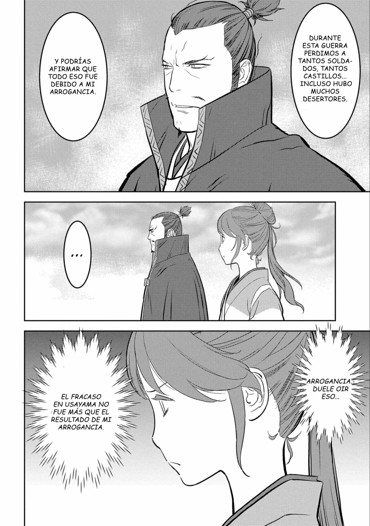 Sengoku Komachi Kuroutan: Noukou Giga Capítulo 54 - Page 34