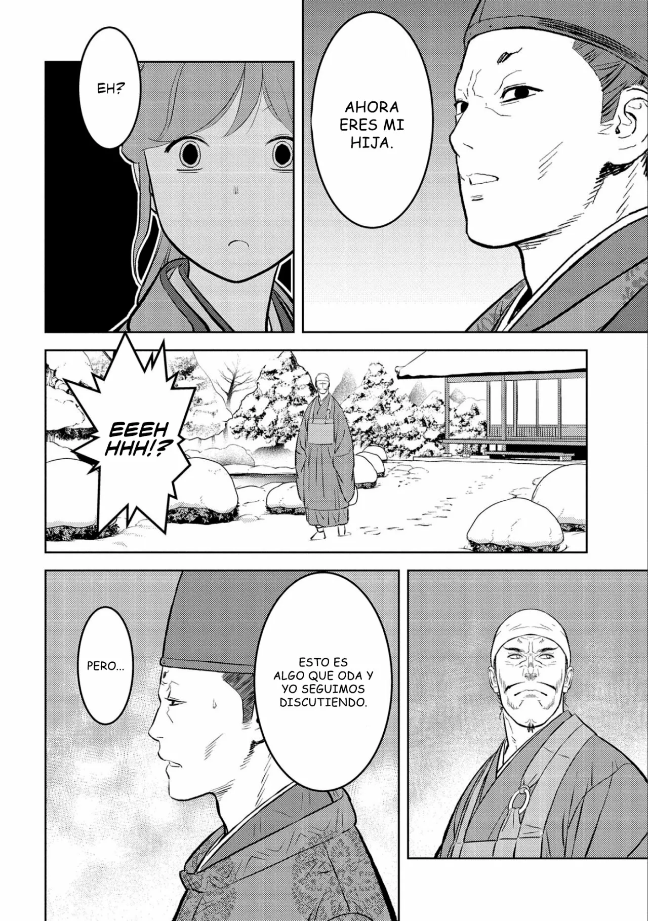 Sengoku Komachi Kuroutan: Noukou Giga Capítulo 56 - Page 8