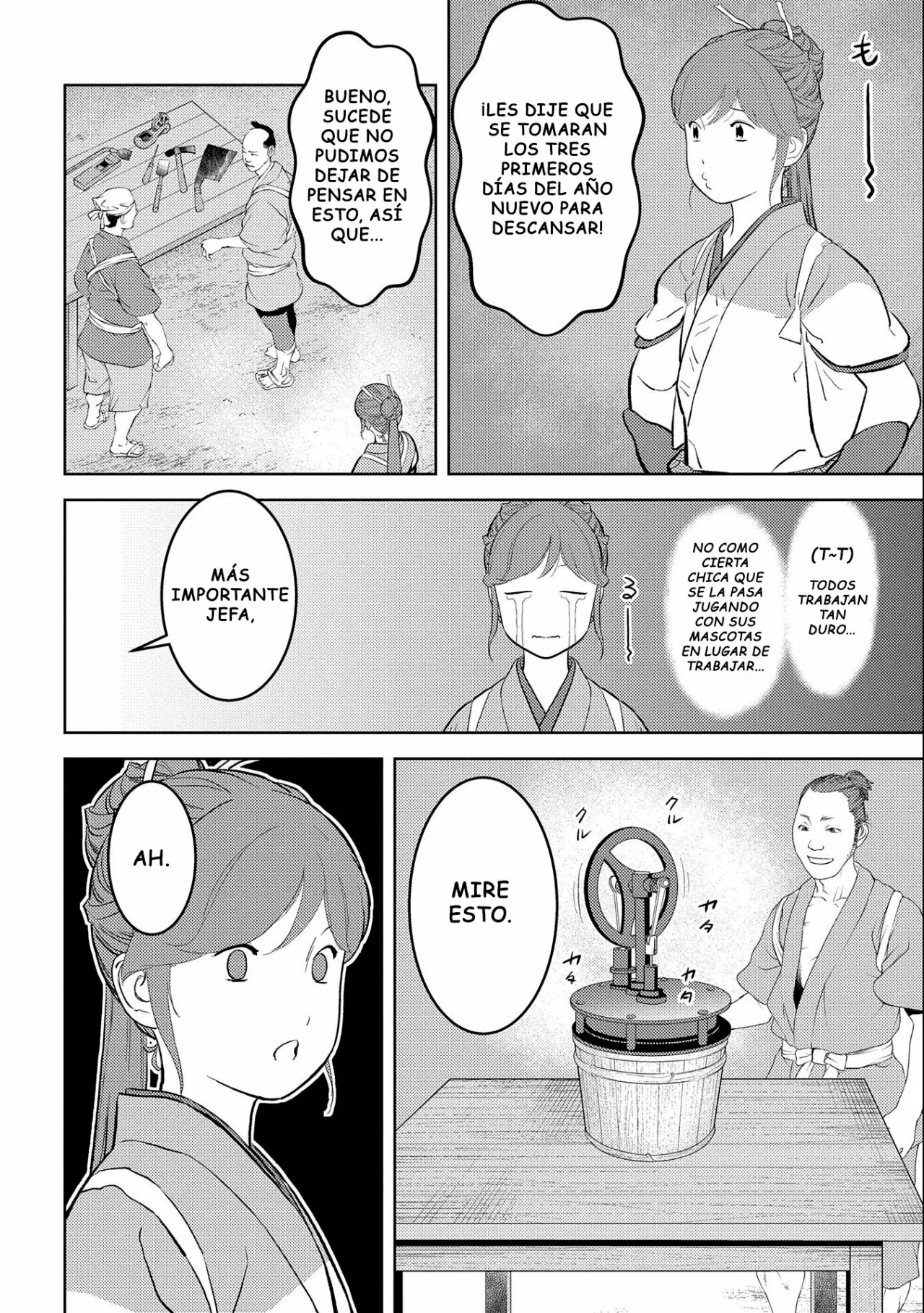 Sengoku Komachi Kuroutan: Noukou Giga Capítulo 58 - Page 5