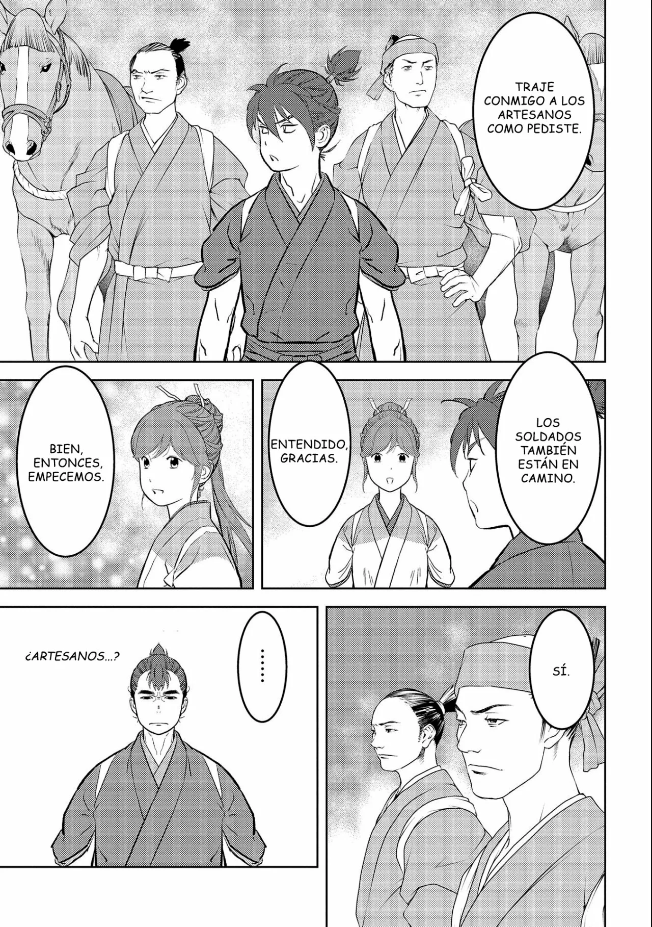 Sengoku Komachi Kuroutan: Noukou Giga Capítulo 59 - Page 24