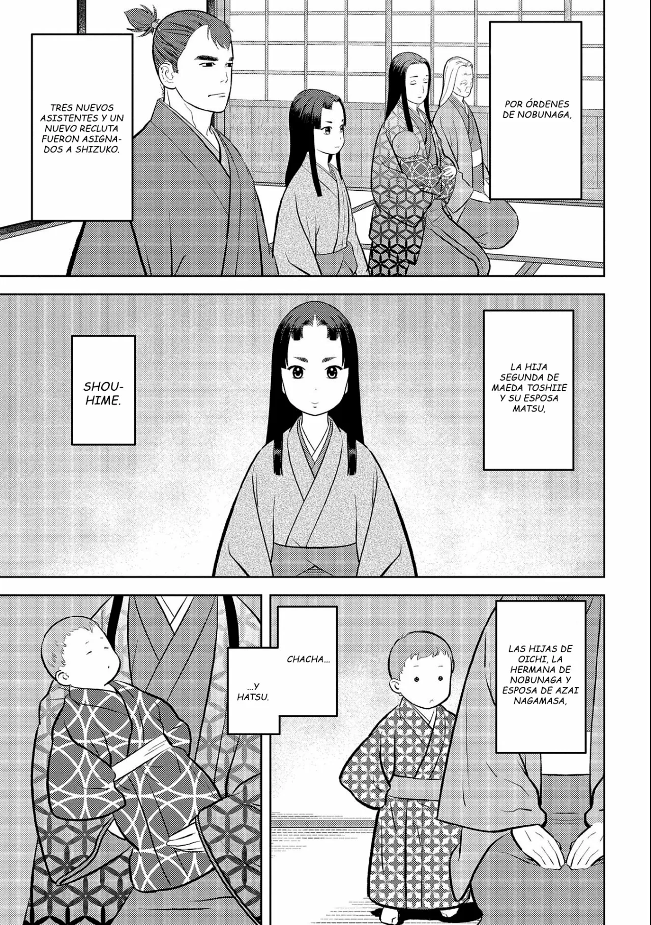 Sengoku Komachi Kuroutan: Noukou Giga Capítulo 59 - Page 4