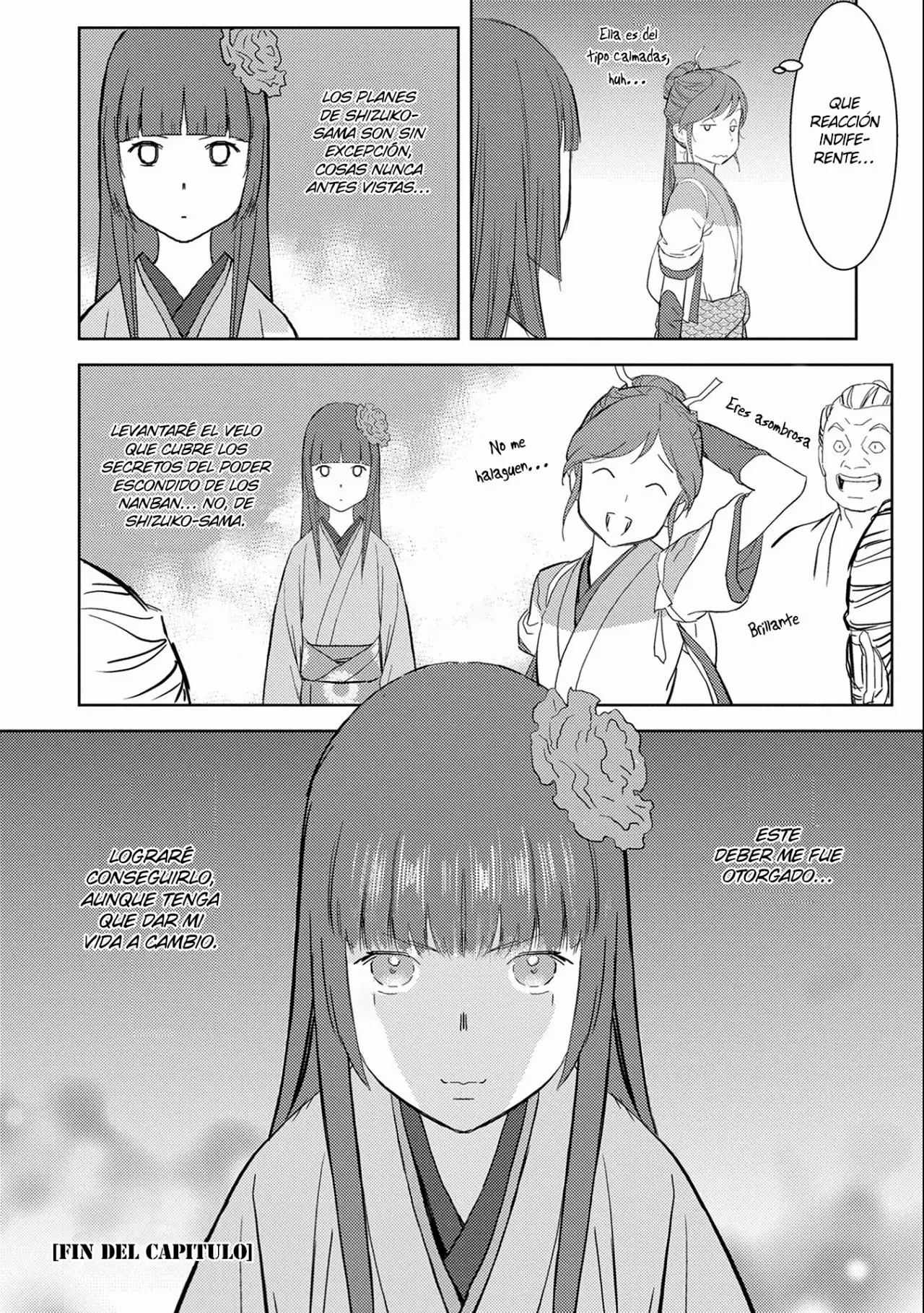 Sengoku Komachi Kuroutan: Noukou Giga Capítulo 6 - Page 36