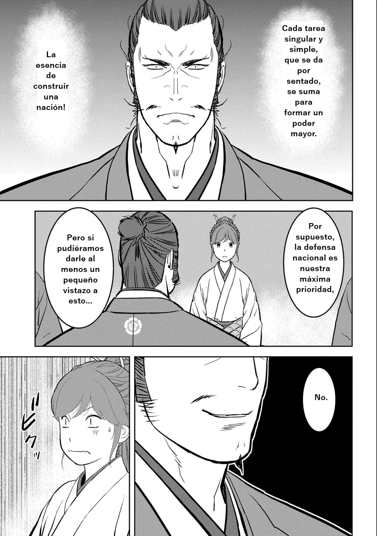 Sengoku Komachi Kuroutan: Noukou Giga Capítulo 60 - Page 16
