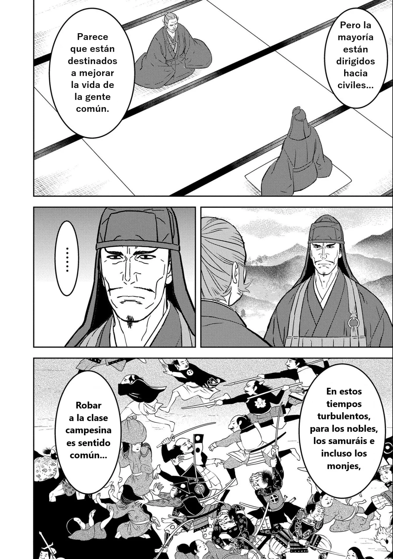Sengoku Komachi Kuroutan: Noukou Giga Capítulo 60 - Page 25