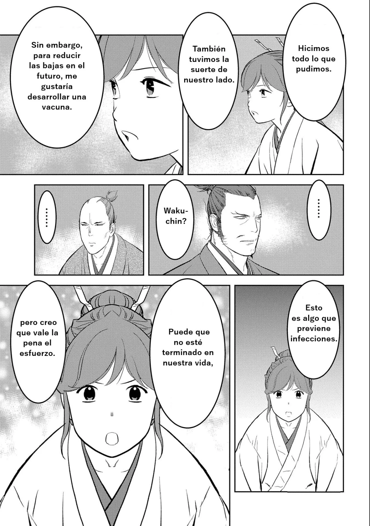 Sengoku Komachi Kuroutan: Noukou Giga Capítulo 61 - Page 33