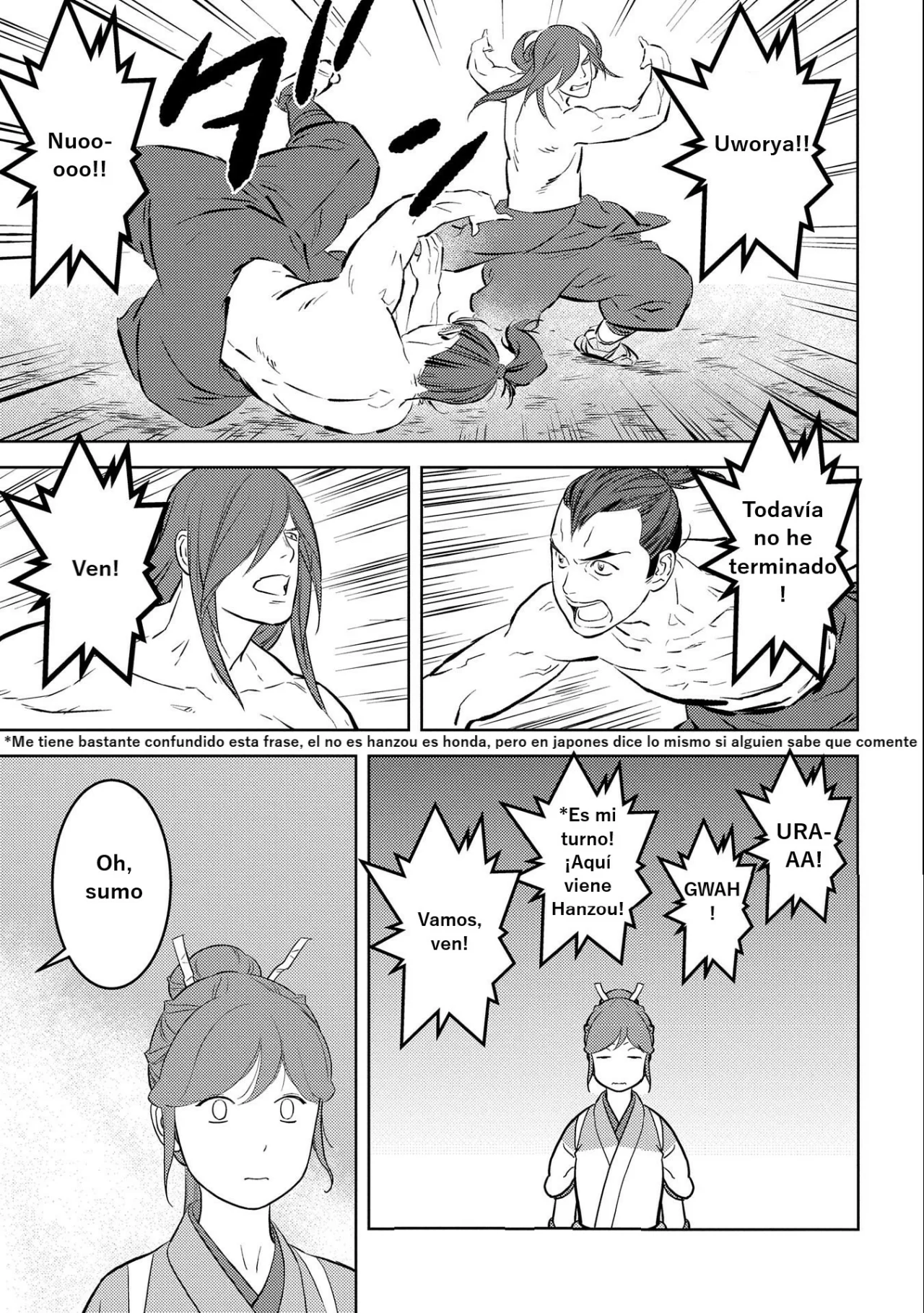 Sengoku Komachi Kuroutan: Noukou Giga Capítulo 63 - Page 32