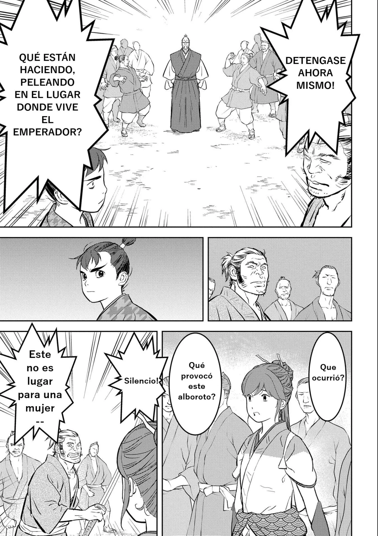 Sengoku Komachi Kuroutan: Noukou Giga Capítulo 63 - Page 4