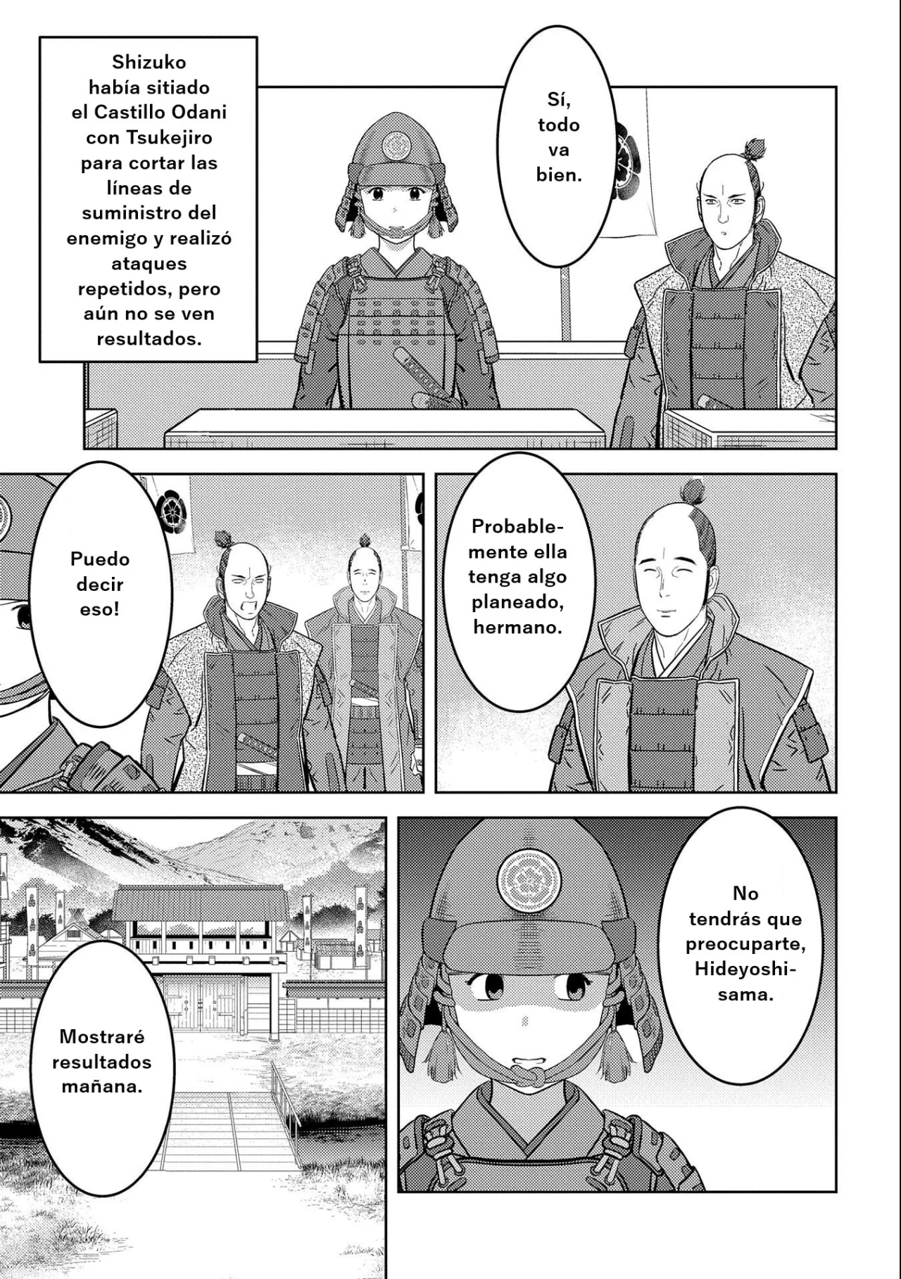 Sengoku Komachi Kuroutan: Noukou Giga Capítulo 65 - Page 4