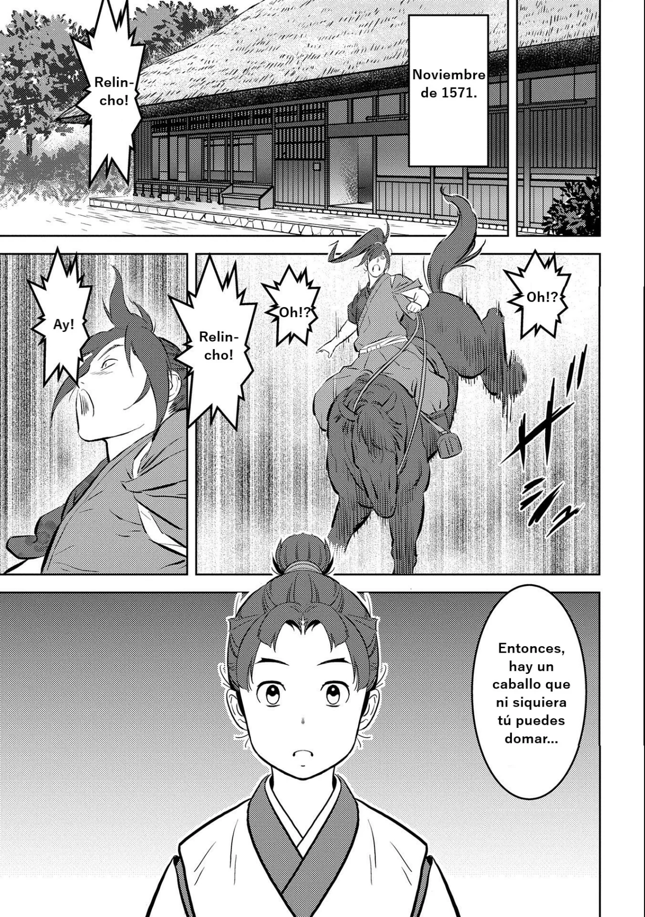 Sengoku Komachi Kuroutan: Noukou Giga Capítulo 66 - Page 31