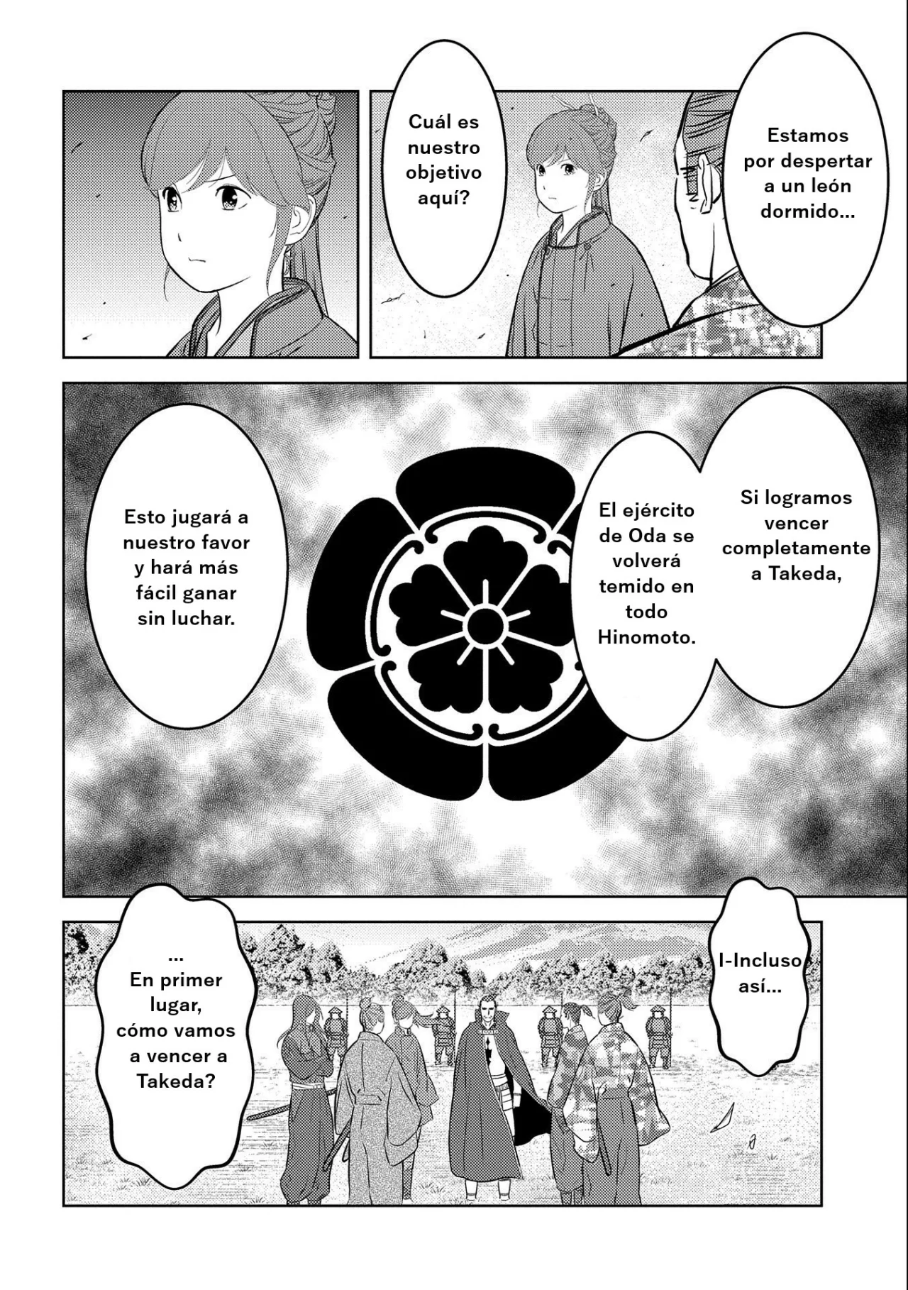 Sengoku Komachi Kuroutan: Noukou Giga Capítulo 67 - Page 10