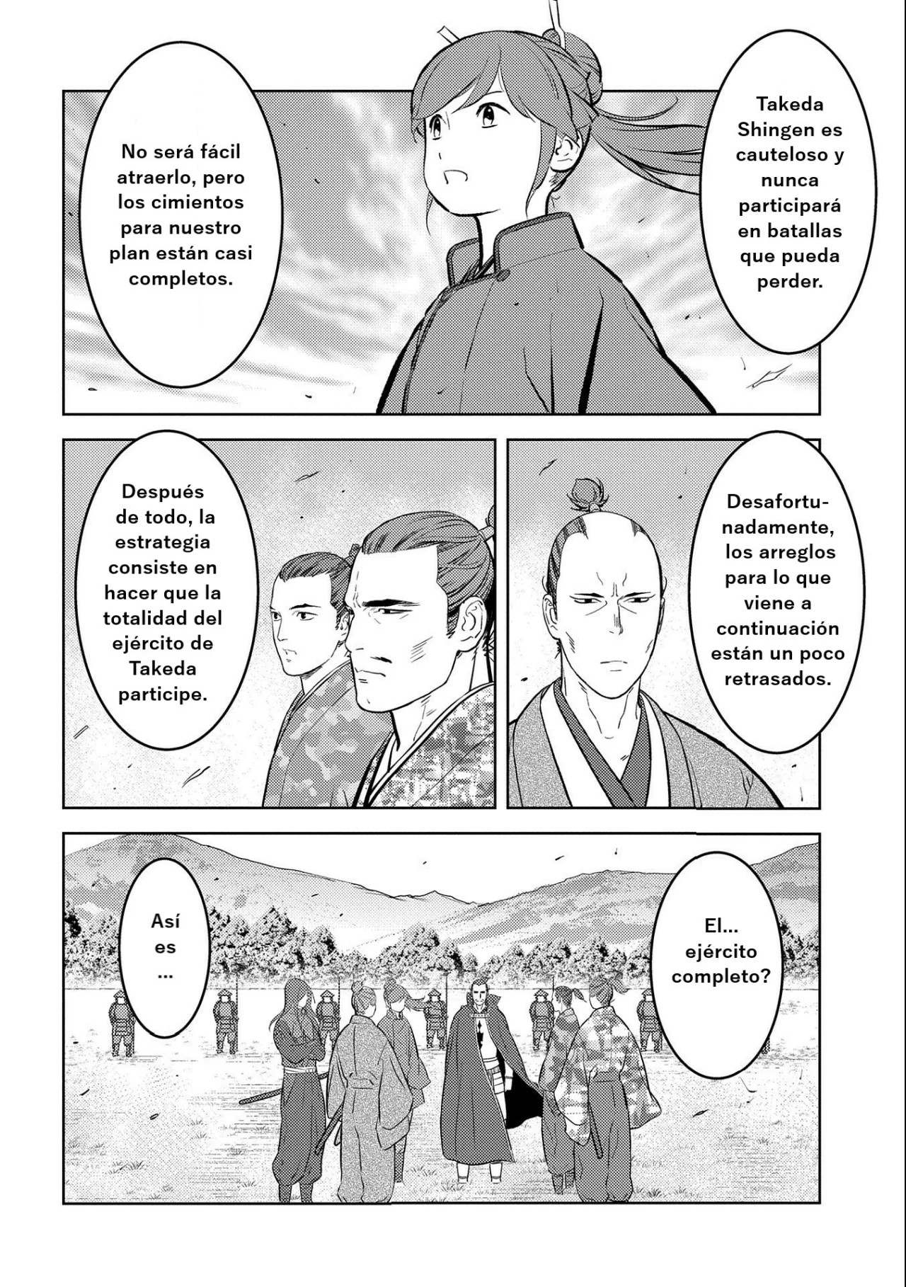 Sengoku Komachi Kuroutan: Noukou Giga Capítulo 67 - Page 5