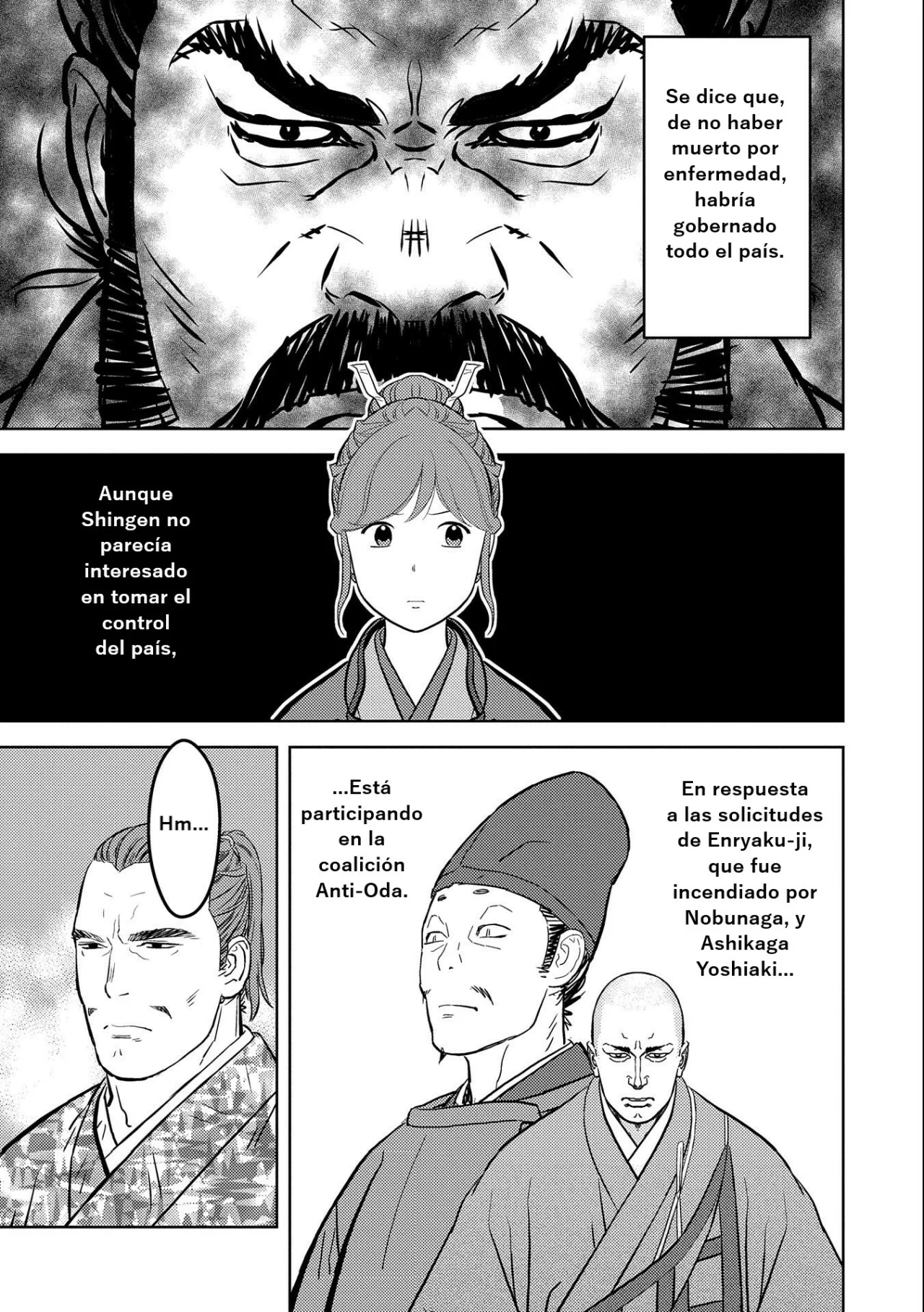 Sengoku Komachi Kuroutan: Noukou Giga Capítulo 67 - Page 9