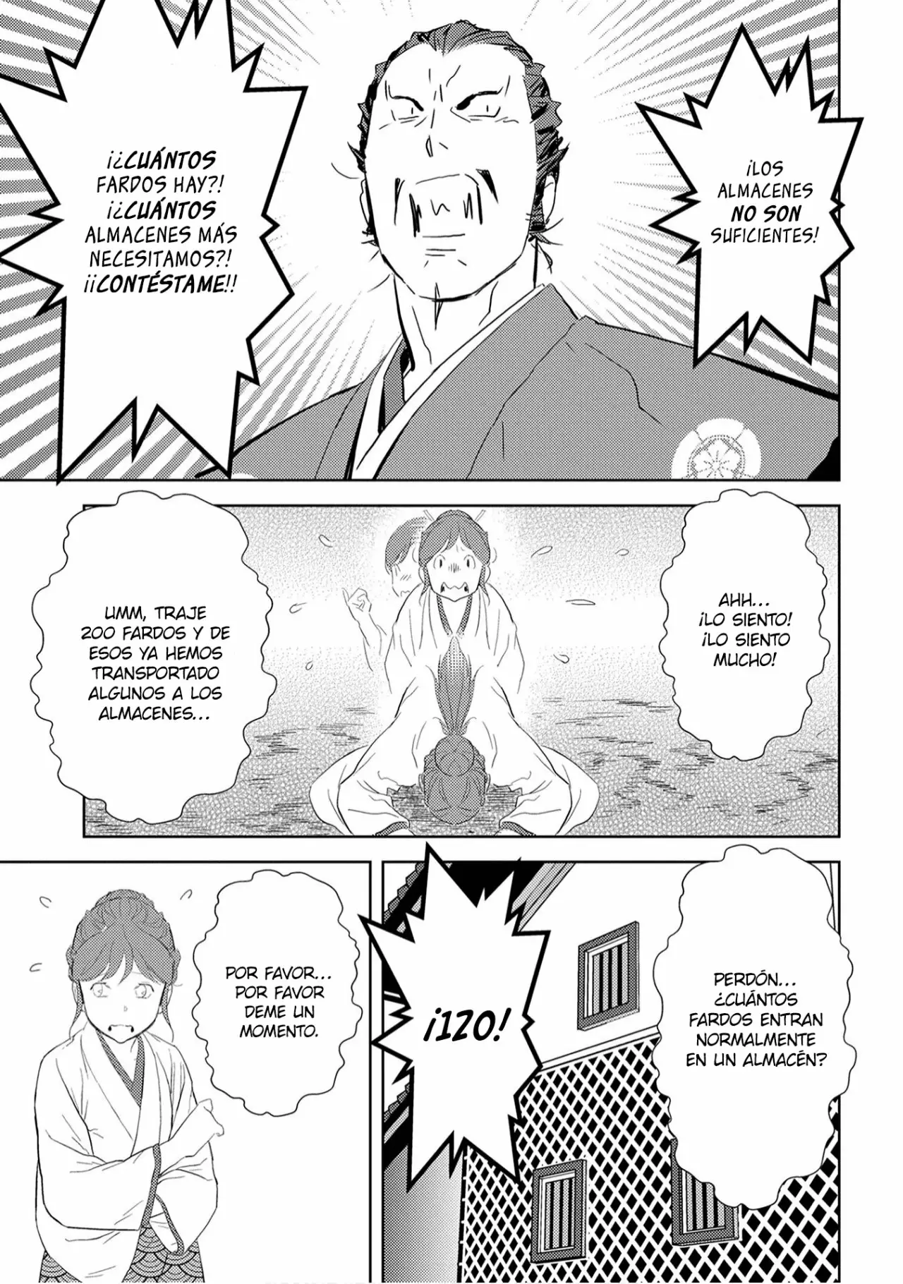Sengoku Komachi Kuroutan: Noukou Giga Capítulo 7 - Page 19