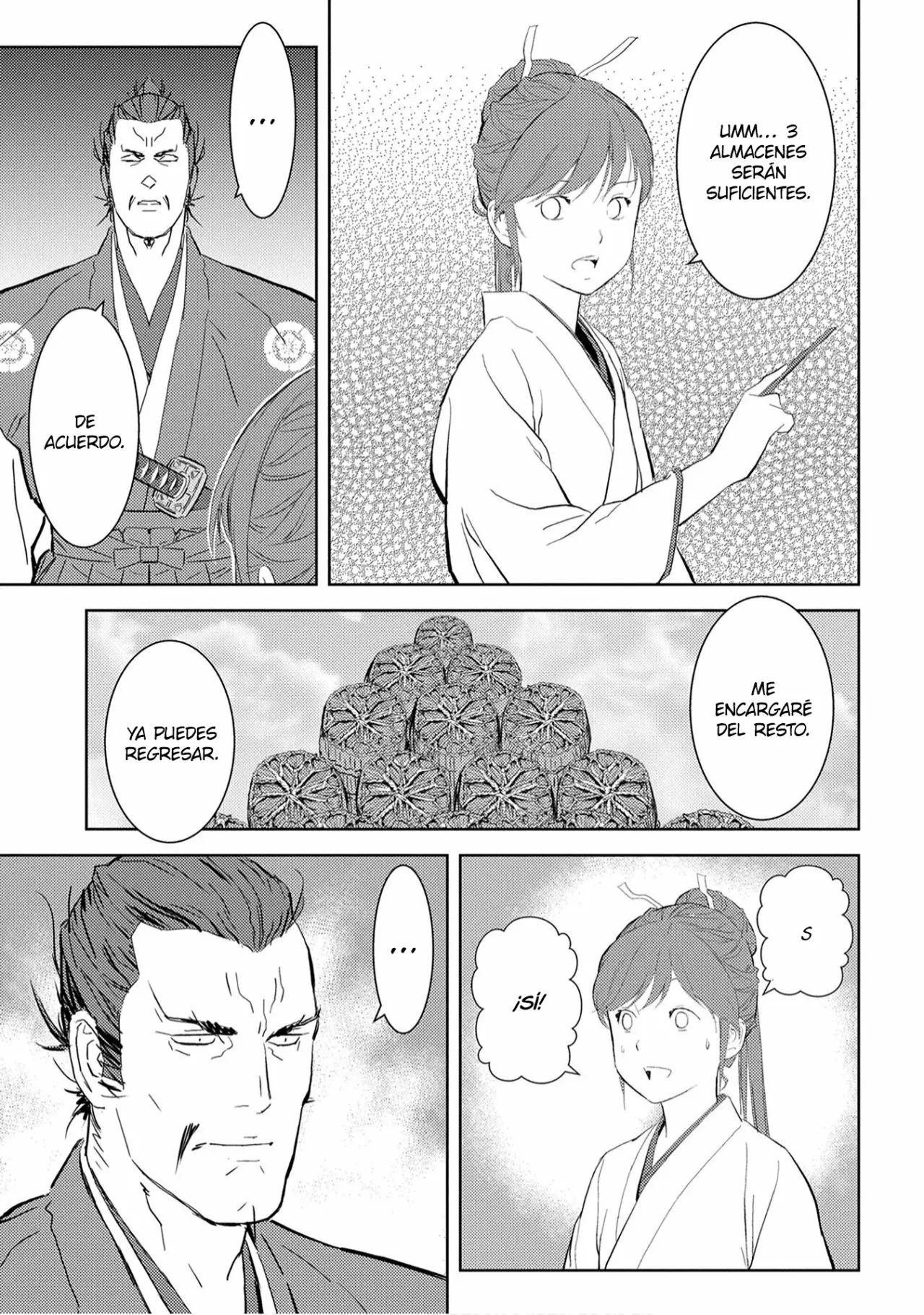 Sengoku Komachi Kuroutan: Noukou Giga Capítulo 7 - Page 21