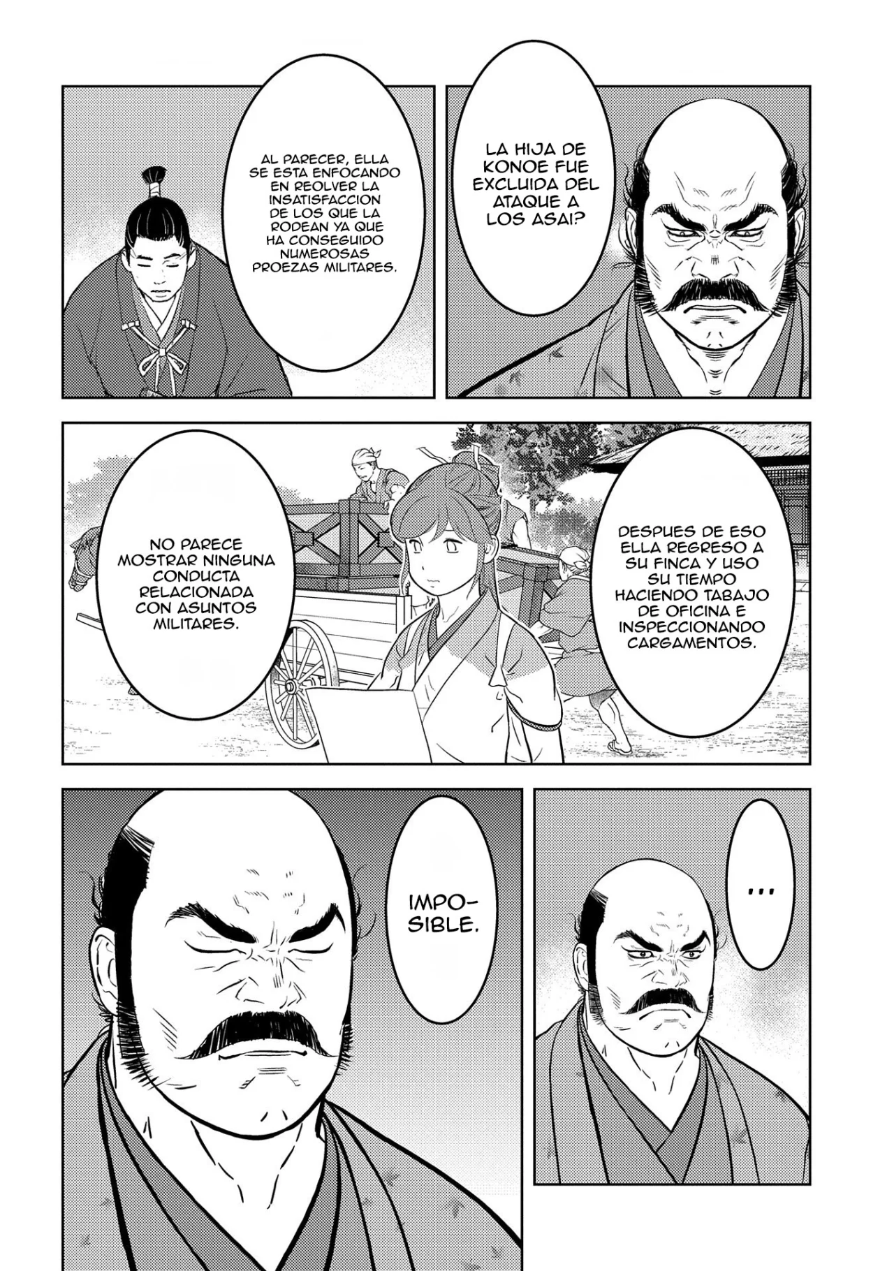 Sengoku Komachi Kuroutan: Noukou Giga Capítulo 76 - Page 16