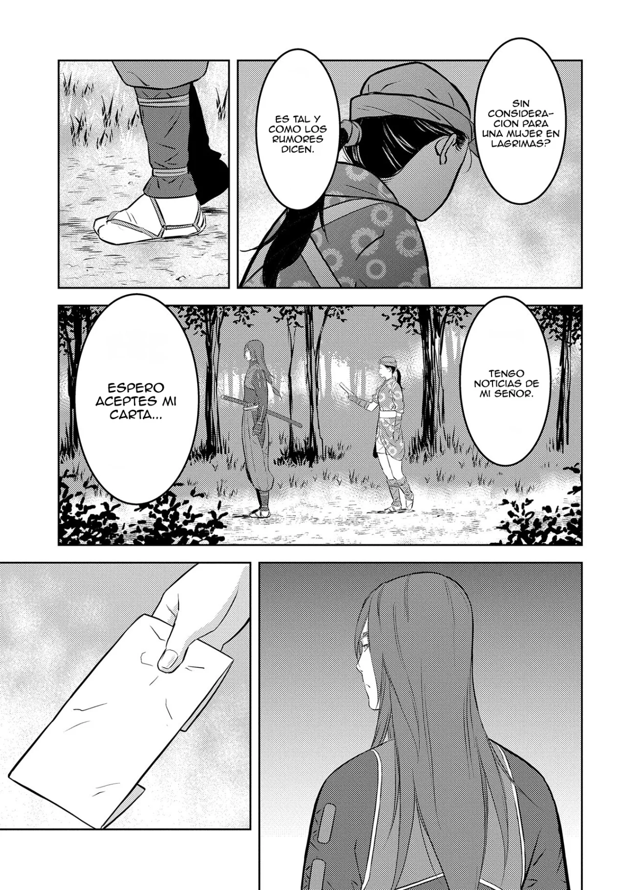 Sengoku Komachi Kuroutan: Noukou Giga Capítulo 76 - Page 23