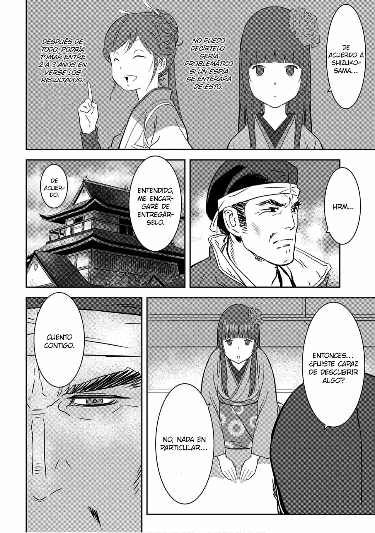 Sengoku Komachi Kuroutan: Noukou Giga Capítulo 8 - Page 3