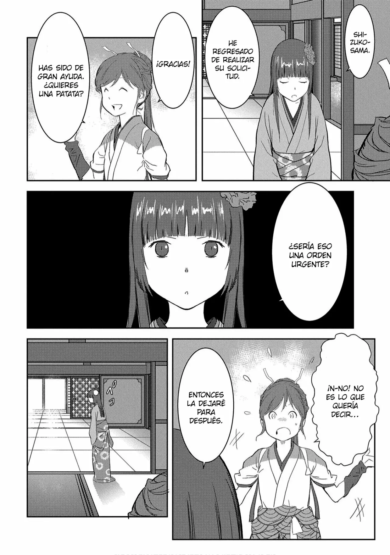 Sengoku Komachi Kuroutan: Noukou Giga Capítulo 8 - Page 7