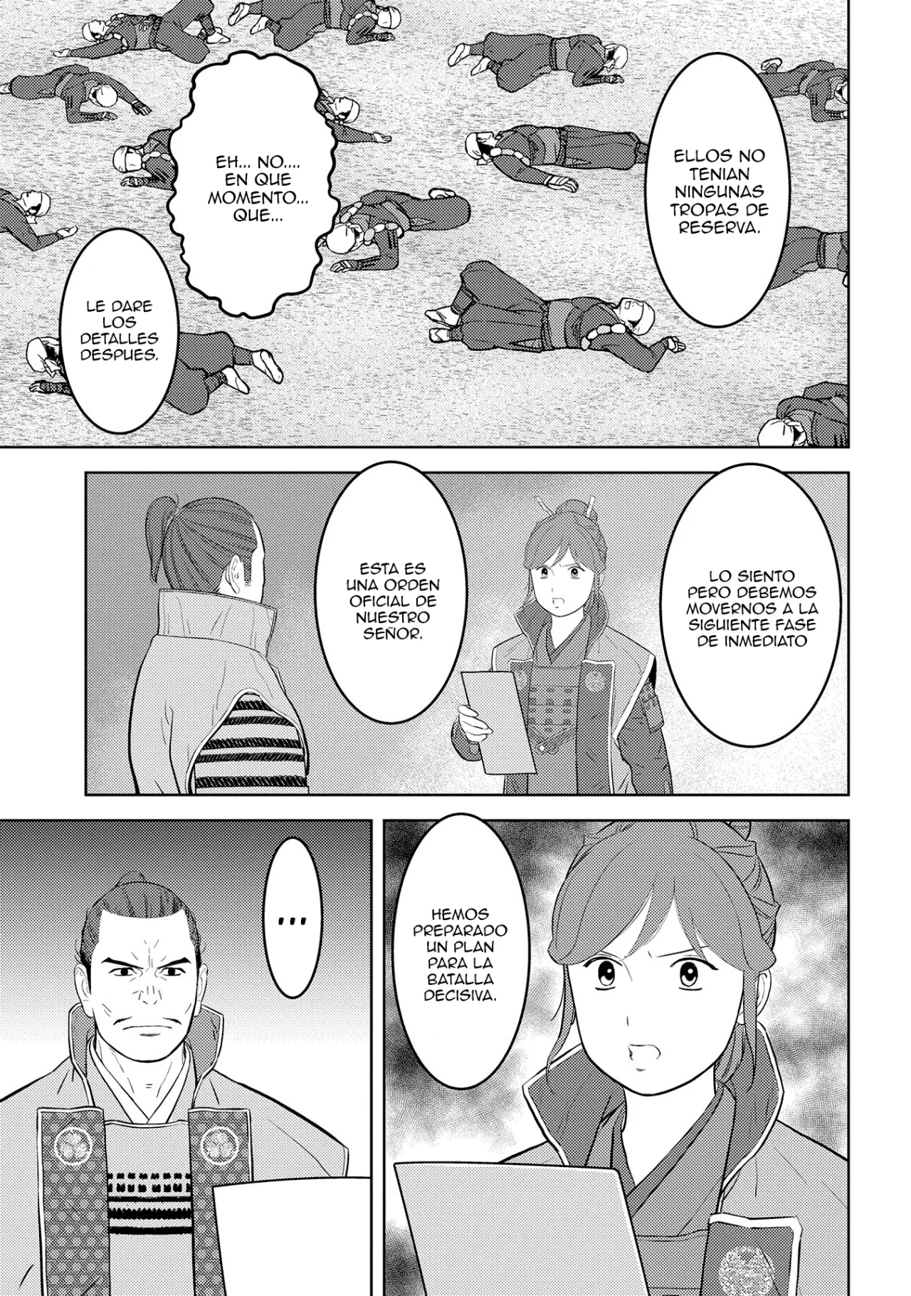 Sengoku Komachi Kuroutan: Noukou Giga Capítulo 81 - Page 29