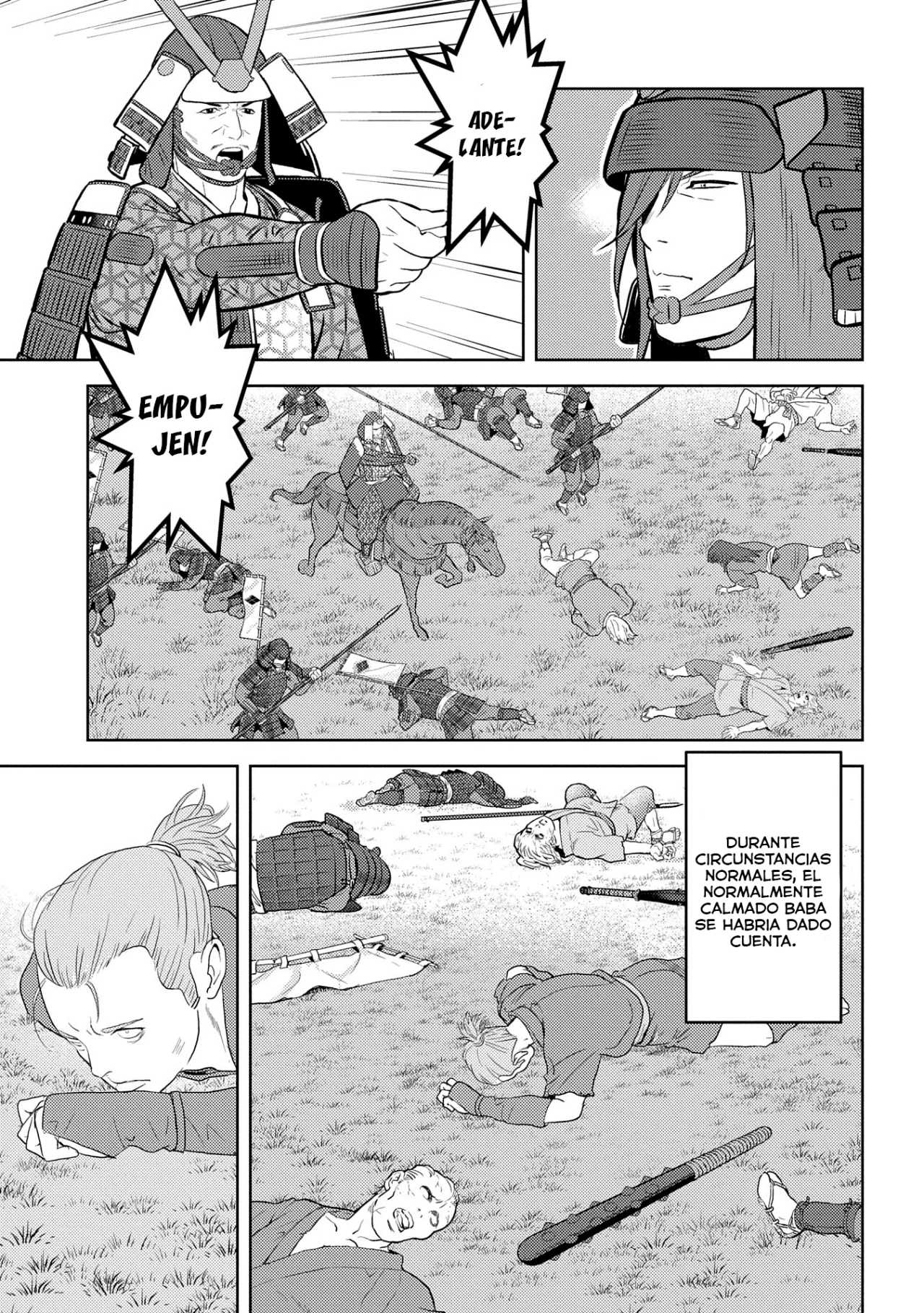 Sengoku Komachi Kuroutan: Noukou Giga Capítulo 84 - Page 10