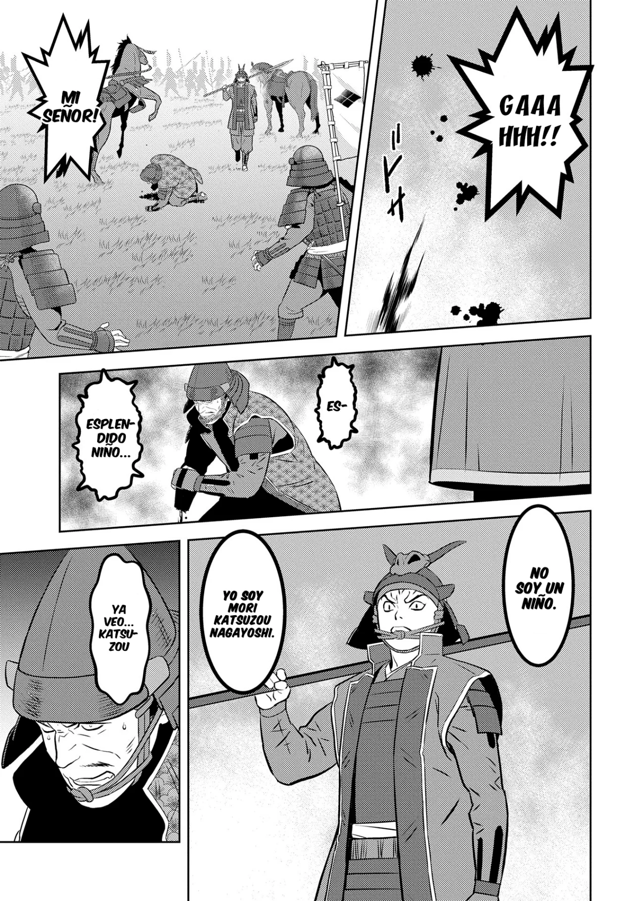 Sengoku Komachi Kuroutan: Noukou Giga Capítulo 84 - Page 4