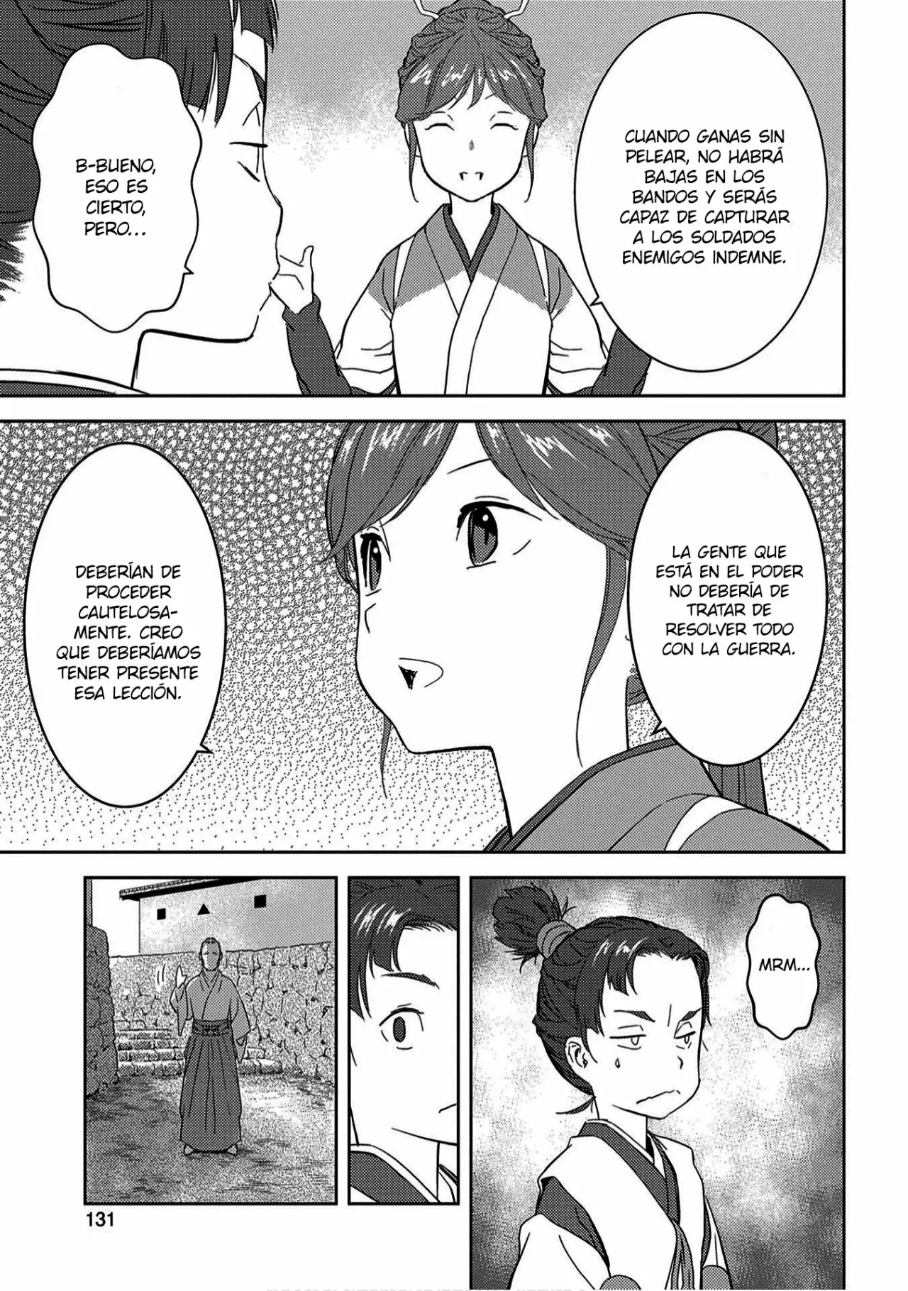 Sengoku Komachi Kuroutan: Noukou Giga Capítulo 9 - Page 32