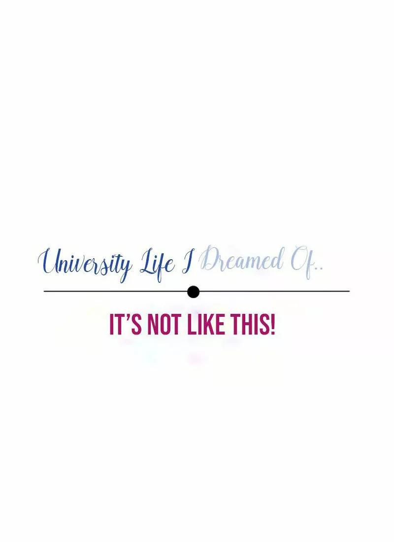 University life I dreamed of…It’s not like this! Capítulo 17 - Page 8