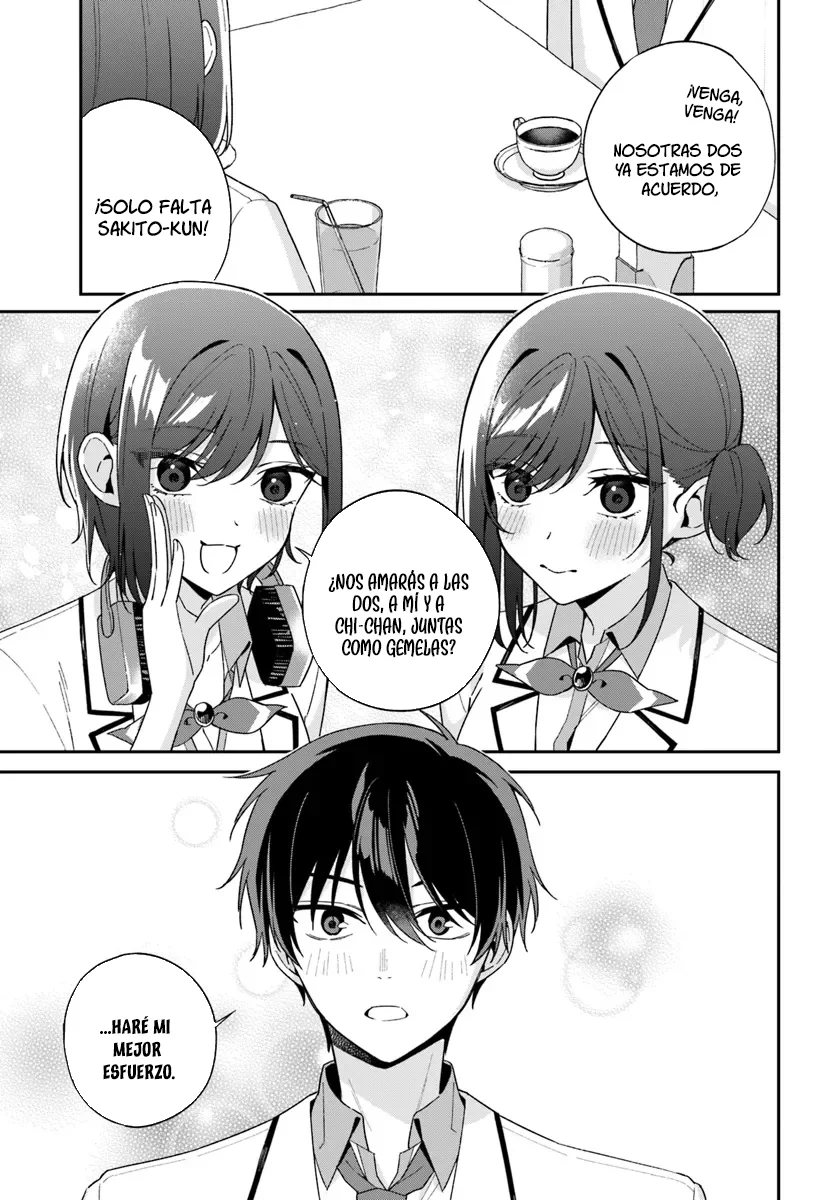 ¿por que no juntar a las gemelas y convertirlas en una novia? Capítulo 5.3 - Page 8