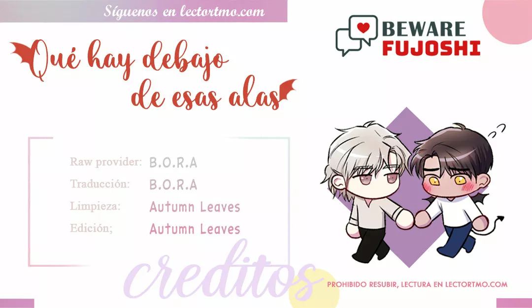 Que hay debajo de esas alas Capítulo 5 - Page 1