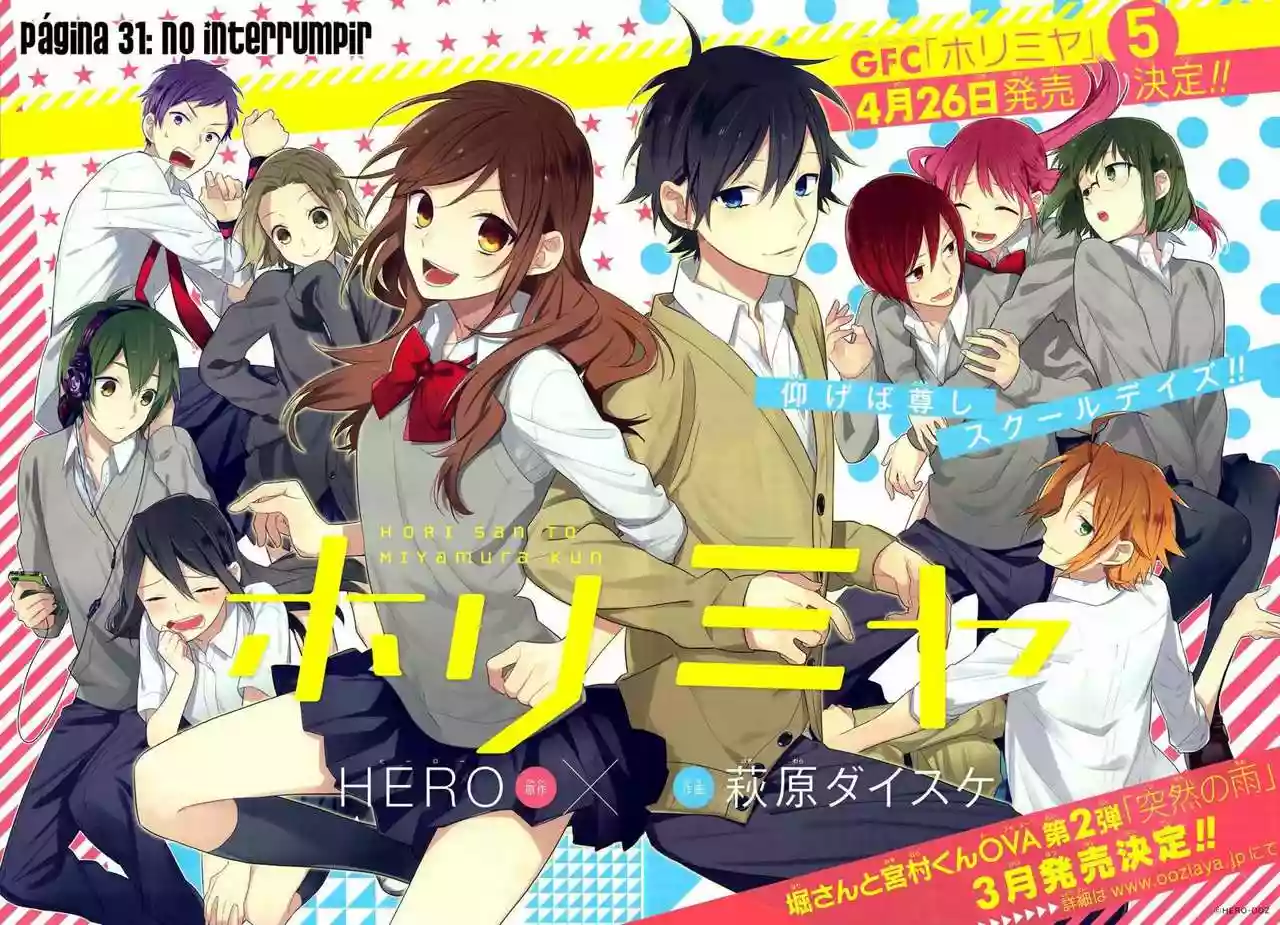 Horimiya Capítulo 31 - Page 3