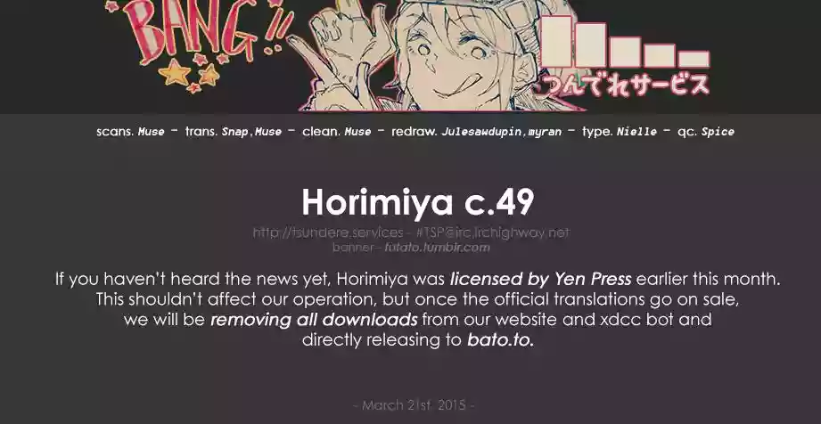 Horimiya Capítulo 49 - Page 30