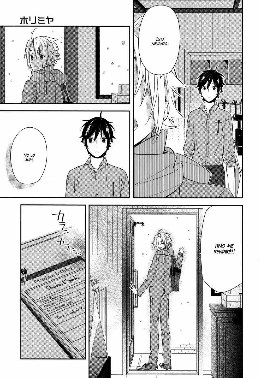Horimiya Capítulo 63 - Page 18