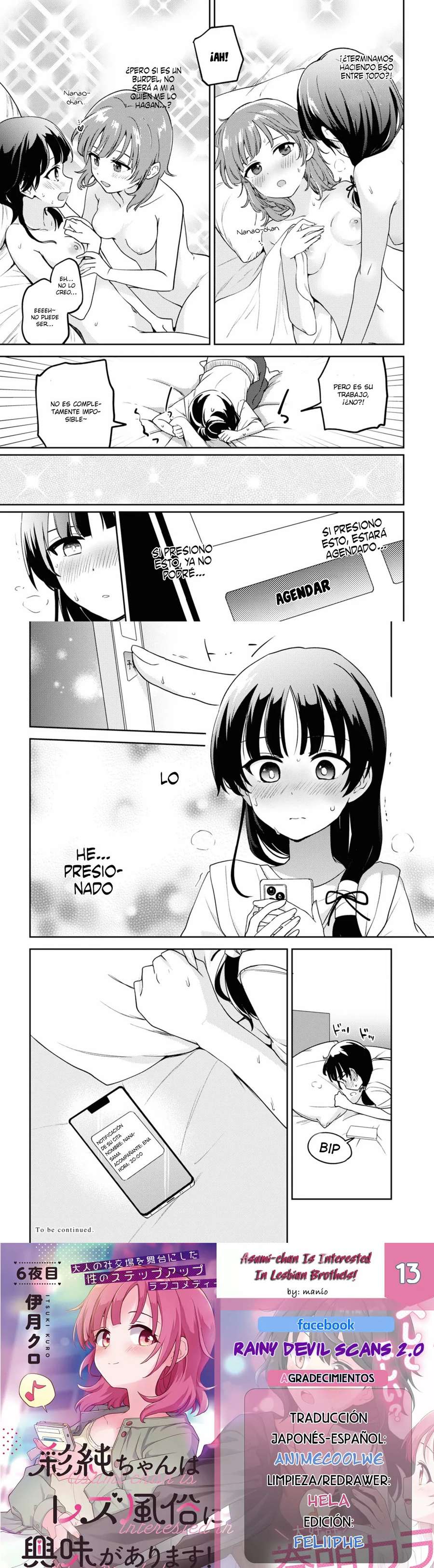 Asumi-chan wa Lesbian Fuuzoku ni Kyoumi ga Arimasu! Capítulo 13 - Page 7
