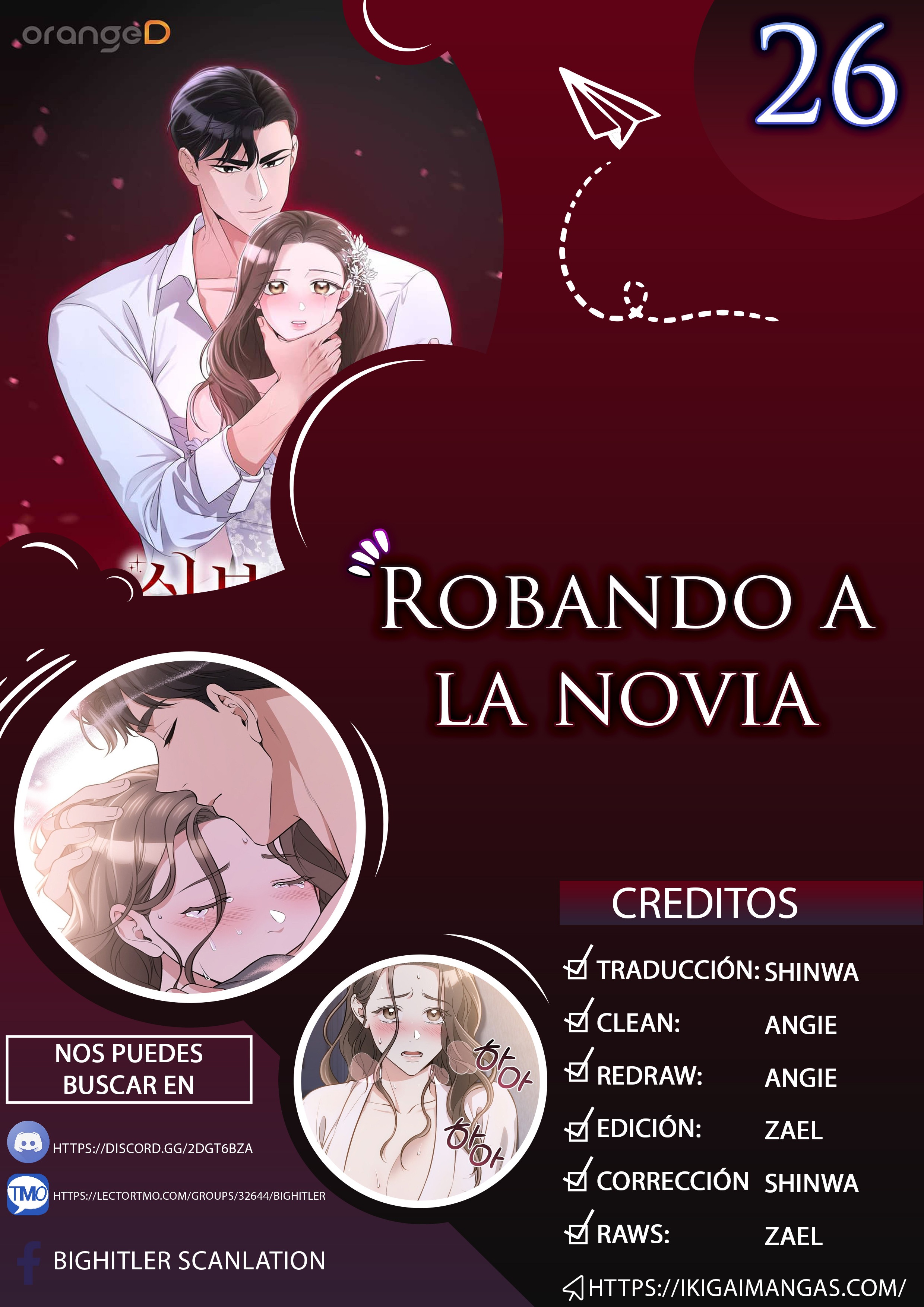 ROBANDO A LA NOVIA Capítulo 26 - Page 1