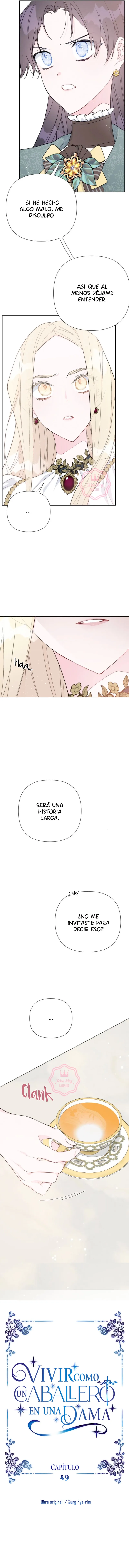 Luci, La Caballero Que Vive Como Una Dama Capítulo 49 - Page 6