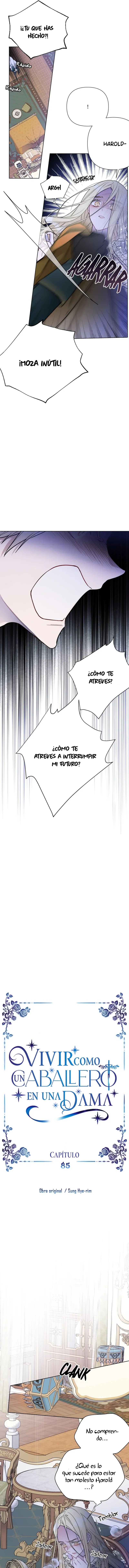 Luci, La Caballero Que Vive Como Una Dama Capítulo 85 - Page 5