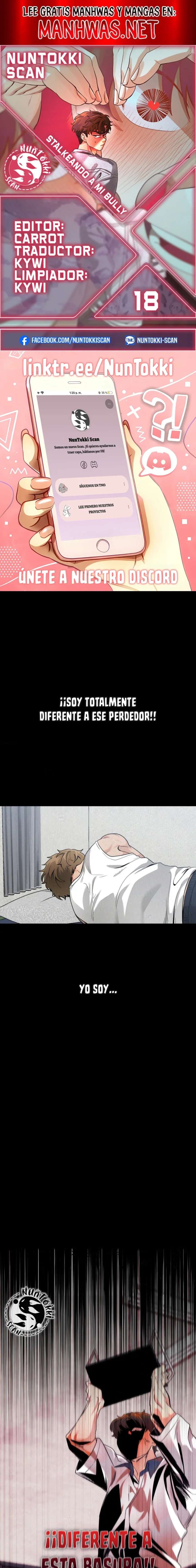 Stalkeando a mi bully Capítulo 18 - Page 1