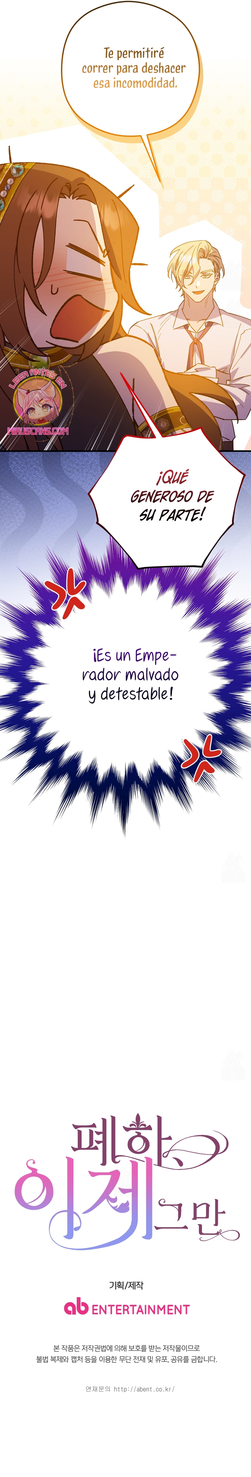 Su Majestad, deténgase ahora Capítulo 34 - Page 38