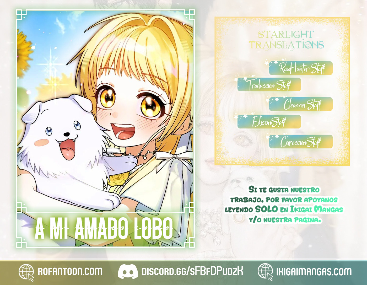 A mi Amado Lobo Capítulo 16 - Page 1