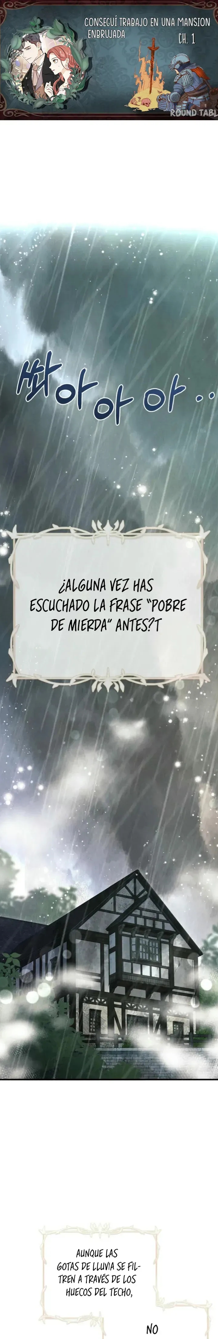 Trabajando en una mansión embrujada Capítulo 1 - Page 1