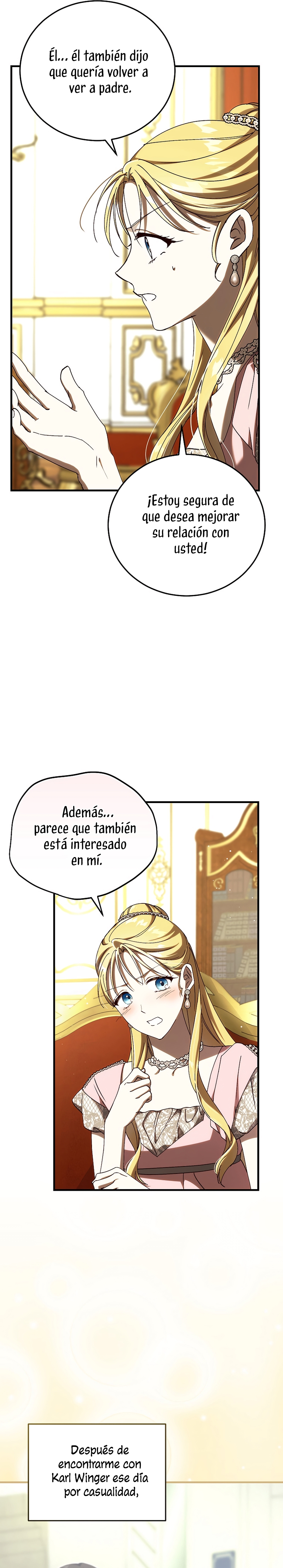 Como es algo que desconozco, ¿deberíamos separarnos, su majestad? Capítulo 54 - Page 19