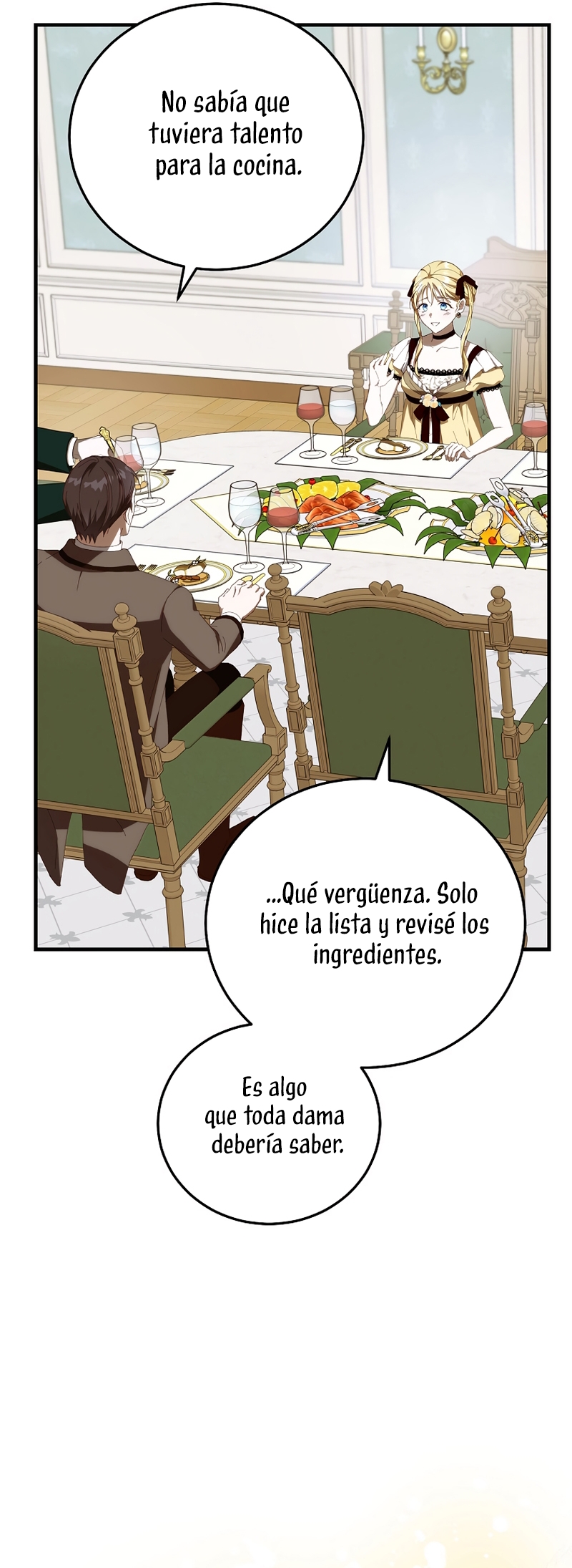 Como es algo que desconozco, ¿deberíamos separarnos, su majestad? Capítulo 56 - Page 28