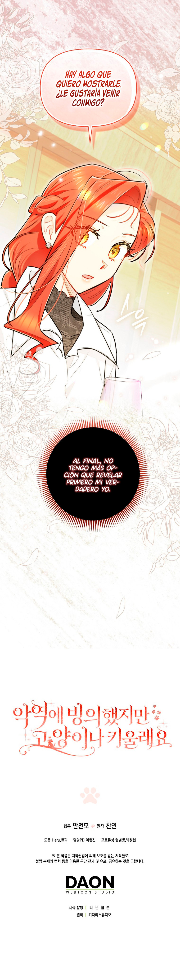 ¿Si Reencarné Como Villana Por Qué Me Convertí En Una Mayordomo De Gatos? Capítulo 59 - Page 9